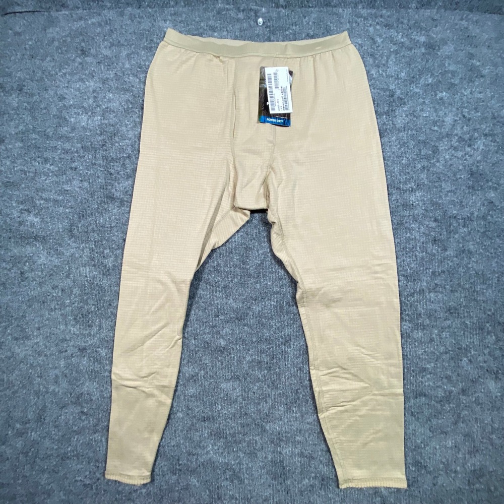 Peckham Inc Mens Large Gen III Mid Weight Cold Weather Drawers Tan ECWCS NEW